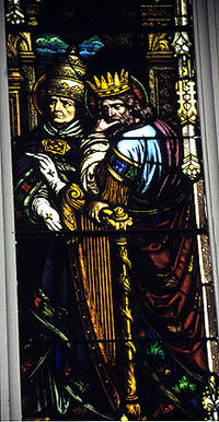 Pope Gregory and King David
